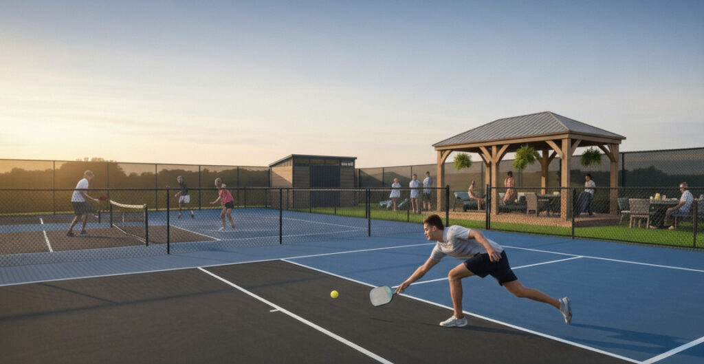 We're building four US Open-quality Laykold pickleball courts, opening June 15, 2026! Discover the technical edge, social benefits, stay-and-play lifestyle, and longevity advantages in our new four-part blog series.